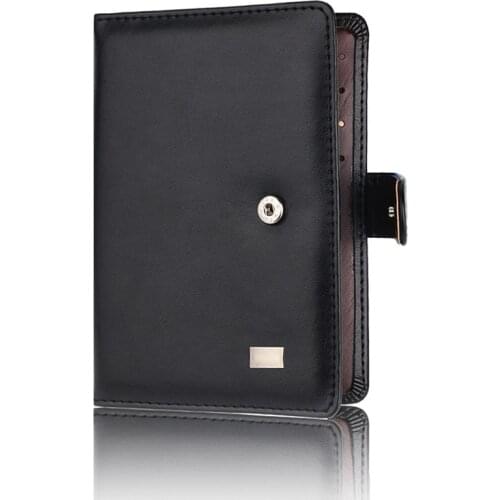 PU Leather Passport Cover Men Travel Wallet Credit Card Holder Cover Russian Driver License Wallet Document Case