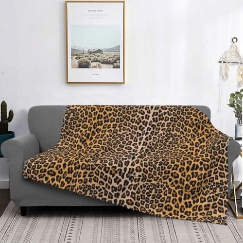 Leopard Print Throw Blanket Plaid 200 X220 Weighting Blanket Bedspread 220 X240 Bedding Wearable Blanket With Sleeves