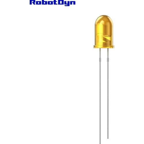 LED basic color YELLOW, D-3mm, (pack 50 pcs)