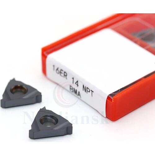 16ER 11.5 NPT 14NPT 18NPT BMA carbide thread turning tool lathe tool Lathe Turning CNC Thread Blade Cutter For stainless steel