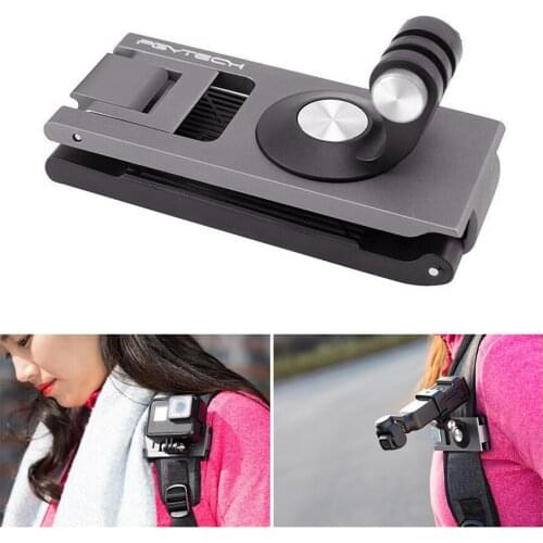 Backpack Clip Bag Clamp Extension Fixed Connection Clip Strap Holder Adapter For DJI Osmo Action Osmo Pocket Gopro Hero 5 6 7 8