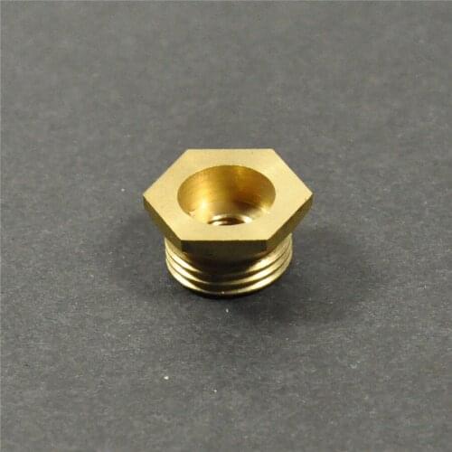 1pc 14mm to 1/4-32mm Spark Plug Bushing Adapters(Copper) Spark Plug for Engine