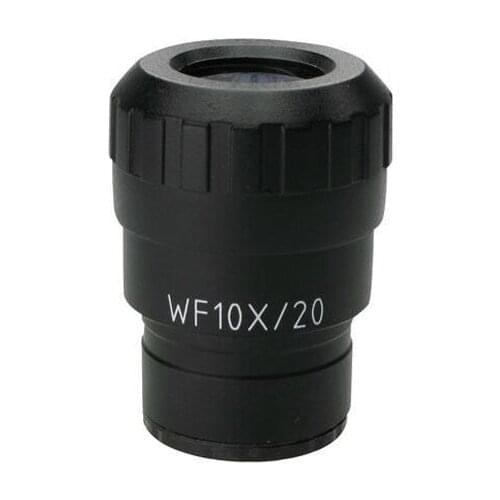 WF10X/20 Diopter-adjustable Eyepieces w/ Reticle For Compound Microscope (30mm)