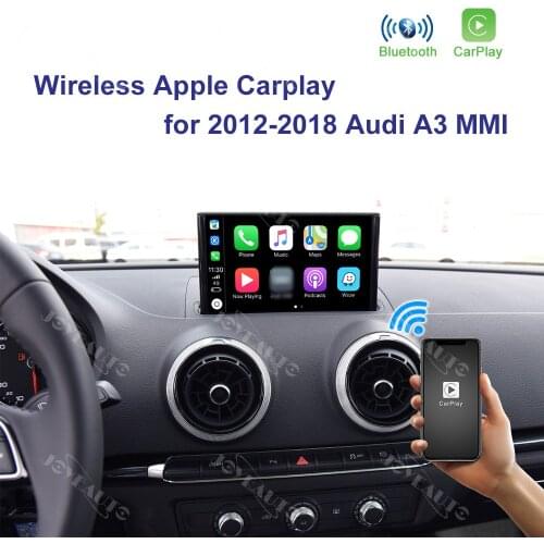 Joyeauto Wireless Apple Carplay For 2016-2018 Audi A4/A5/Q2/Q7(B9) /2012-2018 A3 MMI B9 Android Auto Module Box