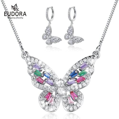 Наборы ювелирных украшений Eudora China At AliExpress