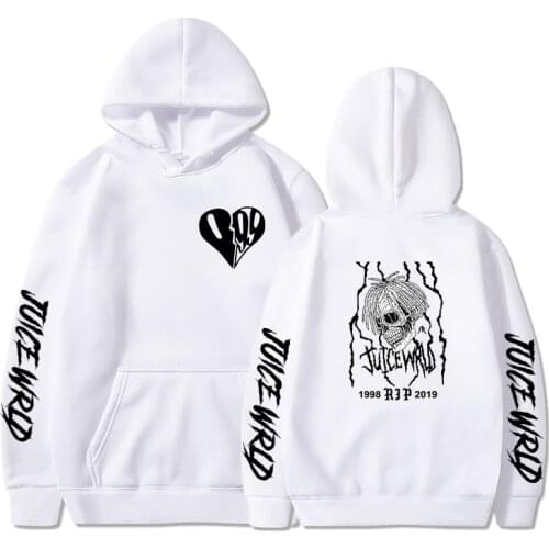 Juice Wrld Hoodies Sweatshirts Men Women Harajuku Hip Hop Casual Hoody High Quality Winter Fleece Pullover Streetwear Sudaderas