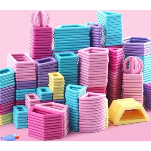 Magnetic DIY Building BlBig Size Block Parts Construction Toys for Toddlers Designer Magnetic Toys Magnet Model Building Toys