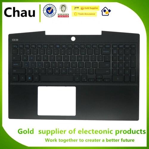 New For Dell G Series G3 15 3590 Upper Case Palmrest Cover Keyboard Backlight 0P0NG7 P0NG7