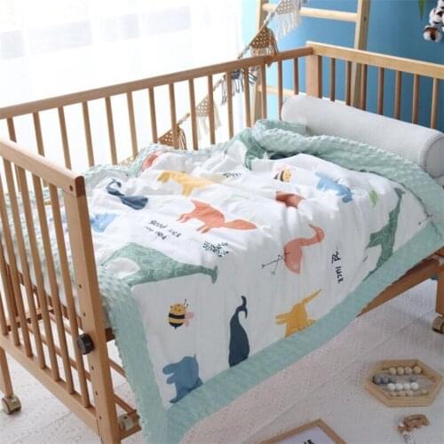 Thick Baby Quilt Pure Cotton Spring Autumn Winter Newborn Baby Blanket 100x120cm 120x150cm Pacify Kids Children Blanket For Bed