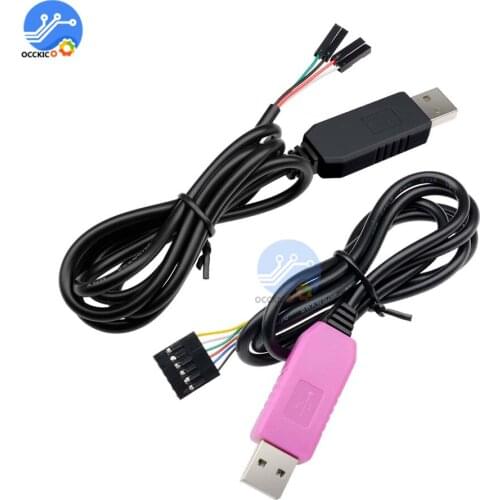 PL2303HX PL2303HXD USB Transfer to TTL RS232 Serial Port Adapter Cable for Arduino Download Cable 1M