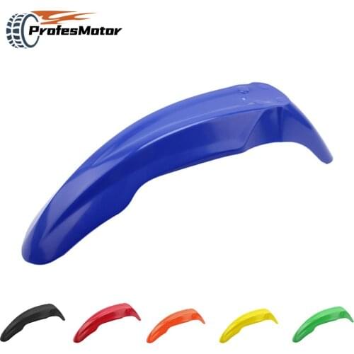 Motorcycle Plastic Front Fenders Mudguard Fender for YZ WR XR CRF KLX KX DR DRZ RM RMZ 125 250 450 Universal 7 Colors Mud Guards