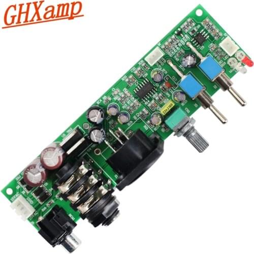 GHXAMP Tone preamplifier board For Active Monitor Box installed Dual AC 15V Power Mono Preamp Board