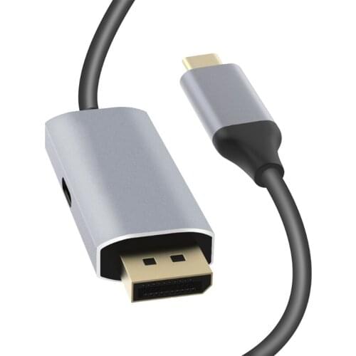 Durable Compatible Cable Link with all Type C to DP 8K@60Hz1.4 8K@30Hz 4K@120Hz Converter Thunderbolt HDR 4:4:4 4:2:2 wholesales
