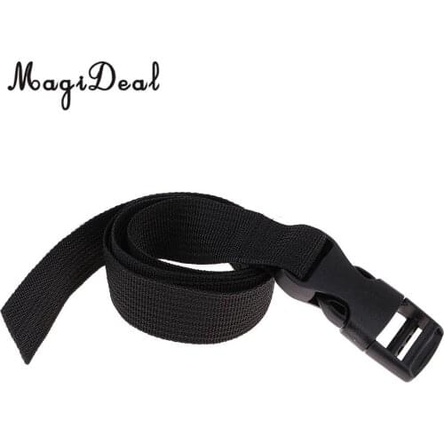 Adjustable Travel Luggage Nylon Webbing Strap Suitcase Security Buckle Belt