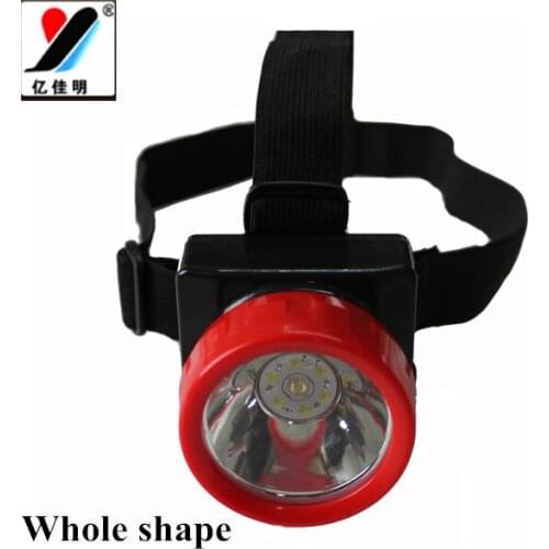 Miner Gift YJM-4625 Led Head Lamp 18650 Batteries 1W Waterproof and Explosion-proof with Car Charger/Wall Charger/Head Tape