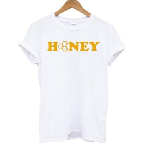 Skuggnas Honey bee shirt Tumblr shirt Womens Vintage tee Tumblr Clothing Short Sleeve Fashion Honey Bee t shirt drop ship