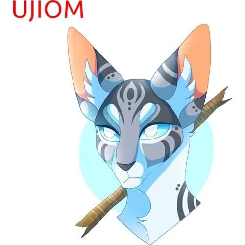 UJIOM Cartoon Wall Stickers Jayfeather and Stick Cute Sticker Child Room Decorations Wallpaper Waterproof Home Decor Art Decals