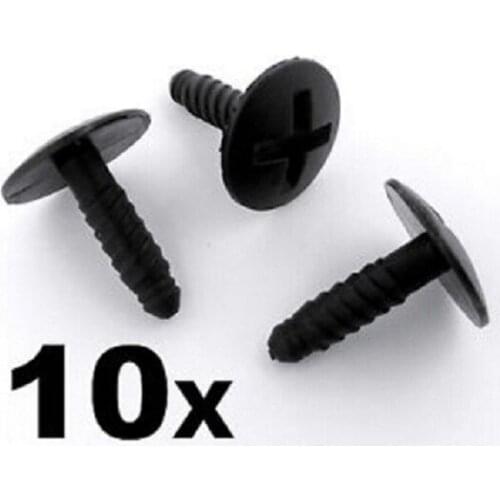 10x For VW For Volkswagen T5 Transporter LT Headlight Engine Battery Grille Cover Screws,OE#7H0915450