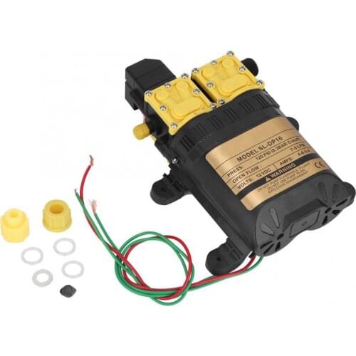 12V pumps High Pressure Double Diaphragm Water Pump Electric Water Sprayer Pump