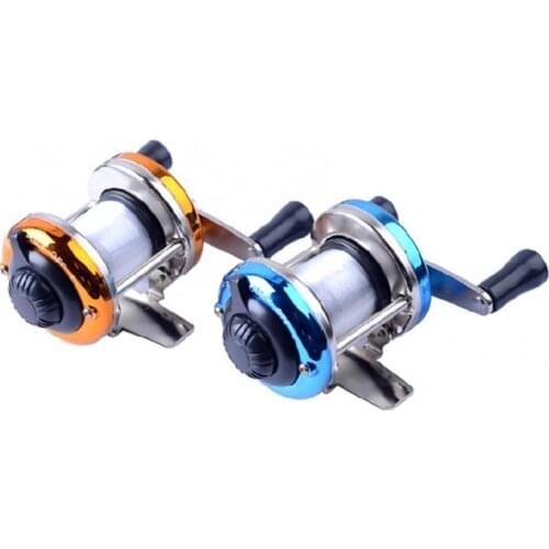 3.0:1 Portable Baitcasting Left Right Ice Fishing Wheel Reel Fish Tackle Tool