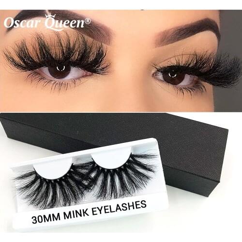 8D Fluffy Lashes Super Long 30mm Mink Eyelashes Bulk 5D False Eyelashes Mink Lashes Vendor Wholesale tems Beauty Dramatic Volume