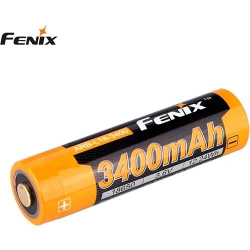 Fenix ARB-L18-3400 3.6V 3400mAh 18650 Rechargeable Li-ion Battery