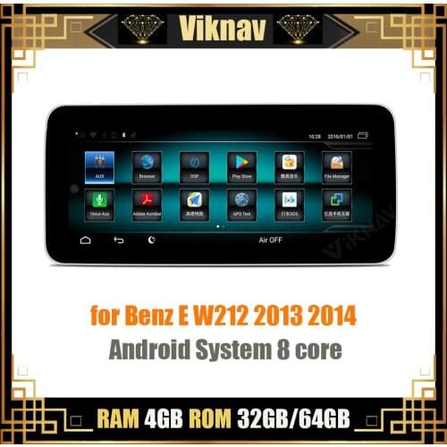 Android Car radio GPS navgation for Benz E W212 2013 2014 auto Multimedia player GPS head unit support carplay