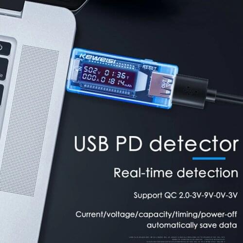 U96 13 in 1 USB tester DC Digital voltmeter amperimetro voltage current volt meter ammeter detector power bank charger indicator