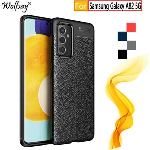 For Samsung Galaxy A82 5G Case For Samsung A82 5G Rubber Housings Bumper Silicone Case For Samsung A82 A72 A52 A32 A22 5G Cover