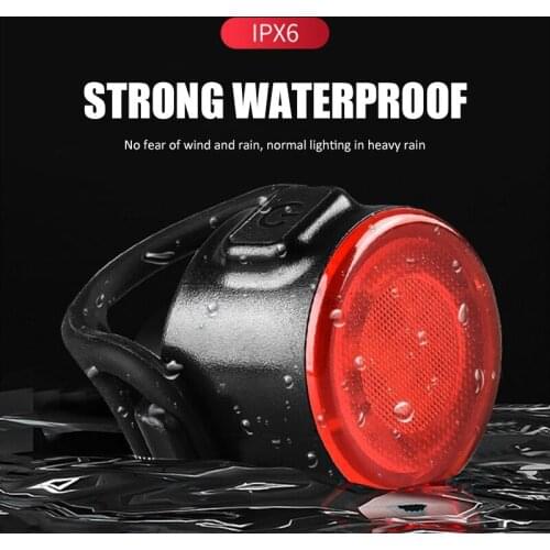 Bike Bicycle Light USB Rechargeable XPE Bike Front Rear Lights LED Bicycle Riding Lamp Waterproof Ultralight Flashlight Bicycle
