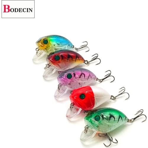 Artificial/Hard/Fake Bait For Fishing Lure/Tackle/Crankbait Floating/Jerkbait Minnow Topwater Wobbler For Trolling/Fish Carp Set