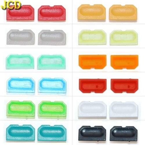 JCD 2PCS Multicolor Dust Cover For Game Boy GB Game Console Shell Dust Plug Plastic Button For DMG 001