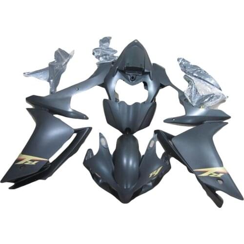 ABS fairing kit for YAMAHA YZF R1 07 08 YZF R1 grey black 2007 2008 fairings 7 gifts matte black xl53