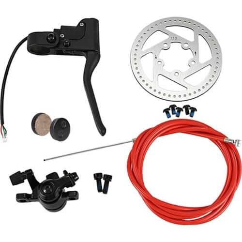Brake Lever Disk Break Cabel Kit Set for Xiaomi Mijia M365 Electric Scooter Parts Replacement(110mm M365)