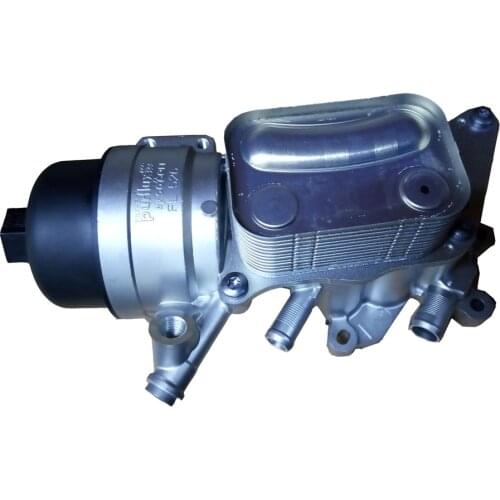 Engine Oil Cooler Filter Housing V864374580 1103T5 Used for Peugeot 308CC 3008 Citroen C4 DS5 MINI 1.6 THP EP6