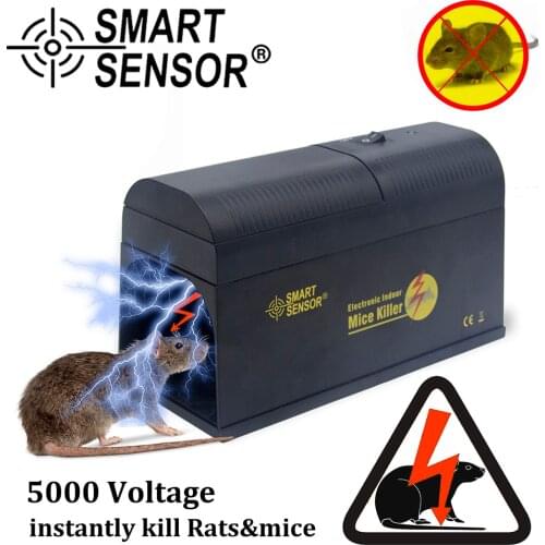 New Electric High Voltage Mouse Rat Trap Mouse Killer Electronic Rodent Mouse Home Use Pest Control Rat Killing Trap
