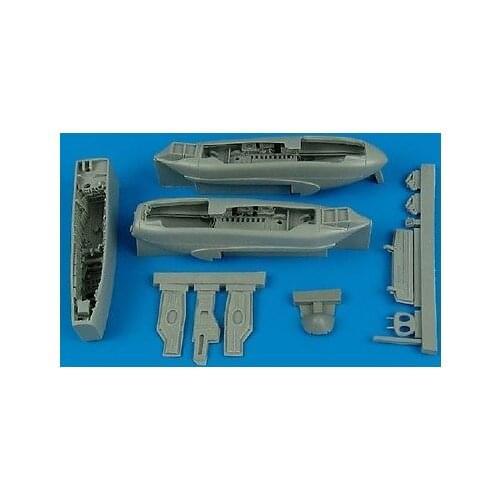 Scenario model a10 fighter resin wheel warehouse 1:48