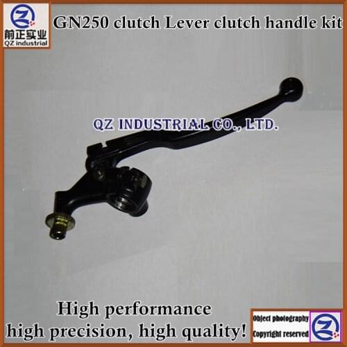 Free shipping new and original for SUZUKI GN250 clutch Lever clutch handle kit with mirror bracket/microscope base