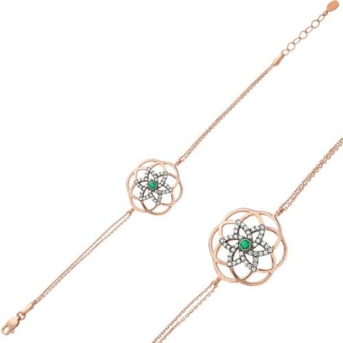 Tevuli 925 Sterling Silver Flower of Life Womens Bracelet