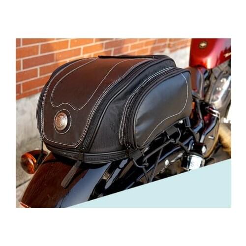 Waterproof Motorcycle Bag Uglybros Ubb-223 Motorbike Bag Retro Motorcycle Rear Bag Moto Seat Tail Pack helmet bag shoulder bag