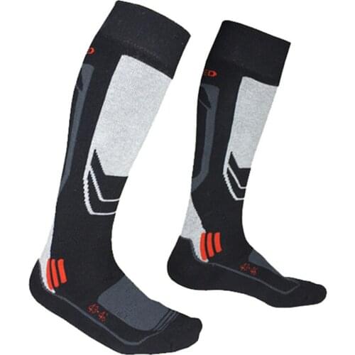 Winter Keep Warm Men Thermal Ski Socks Thick Cotton Sports Snowboard Cycling Skiing Camping Hiking Soccer Breathable High Socks