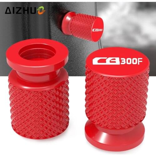 Motorcycle CB 300F CNC Aluminum Tire Valve Wheel Tyre Air Port Cover Cap FOR HONDA CB300F CB300 F 2014 2015 2016 2017 2018 LOGO