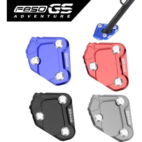 Motorcycle Side Stand Enlarger Plate Pad Kickstand Extension For BMW F750GS F850GS Adventure F 750 GS 850 GS 2018 2019 2020-2021