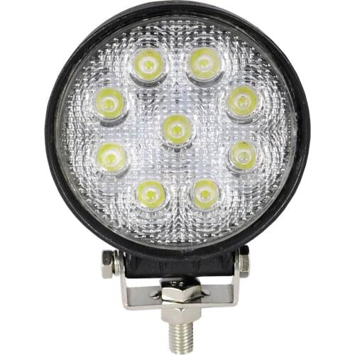 CENREE 27W Mini LED Work Light Bar Square Round Spot 6000K Fog Lamp Waterproof for Off-road Truck SUV ATV 4WD Car Light
