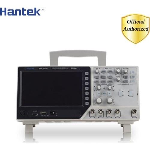 Hantek DSO4102C Digital Multimeter Oscilloscope USB 100MHz 2 Channels Handheld Osciloscopio Portatil Logic Analyzer LCD Display