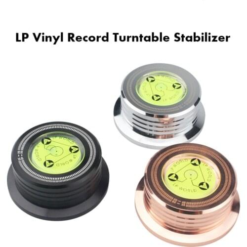 Hi-end Audio LP Vinyl Record Disc Turntable Stabilizer Aluminum Weight Clamp