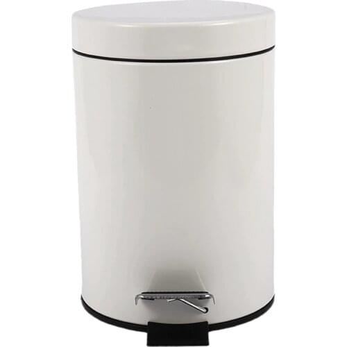 3L Trash Can Kitchen Living Room Office Garbage Dust Bin Bathroom Storage Rubbish Bucket Storage Box Pedal Waste Bin