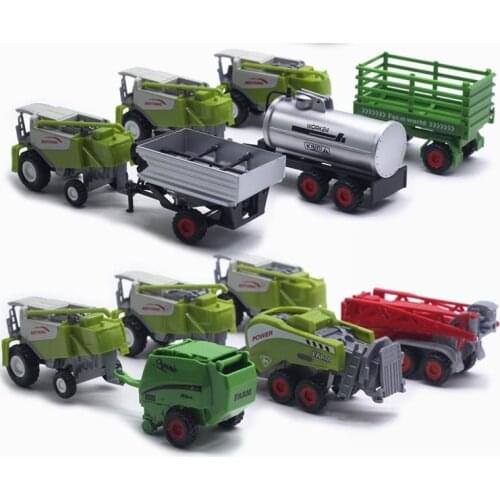 1:50 high simulation alloy farmer car model,farm harvester toy,childrens collection gifts,free shipping