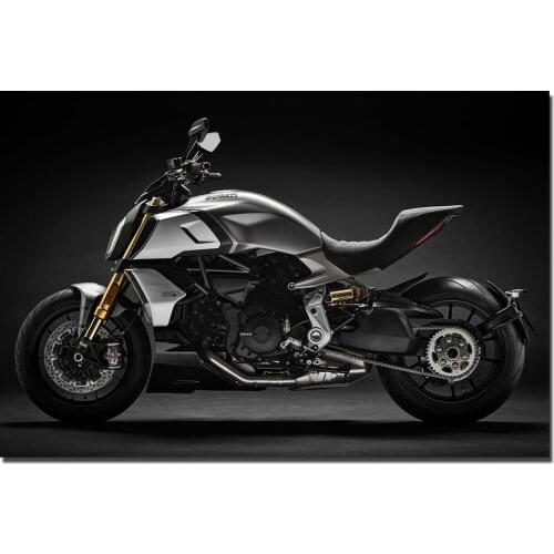 Ducati Diavel 1206S Super Motorcycle HD Posters and Prints Wall Pictures for Living Room DIY Frame Canvas Painting