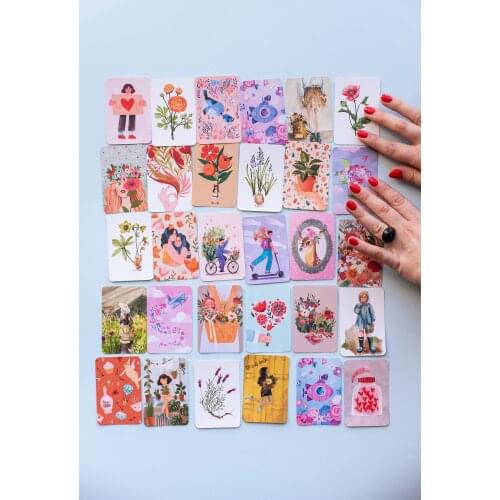 Print My Flowers Postcards